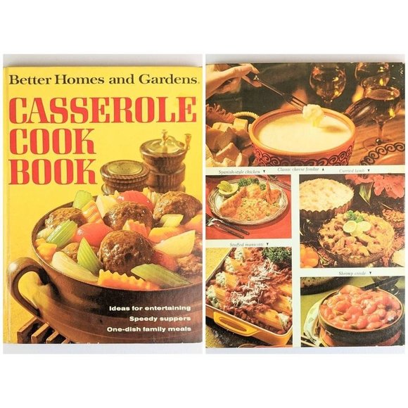 Groovy 60s Dining Cooking Cookbooks | Set of 4 Vintage Cookbooks Casserole BBQ - Picture 2 of 10